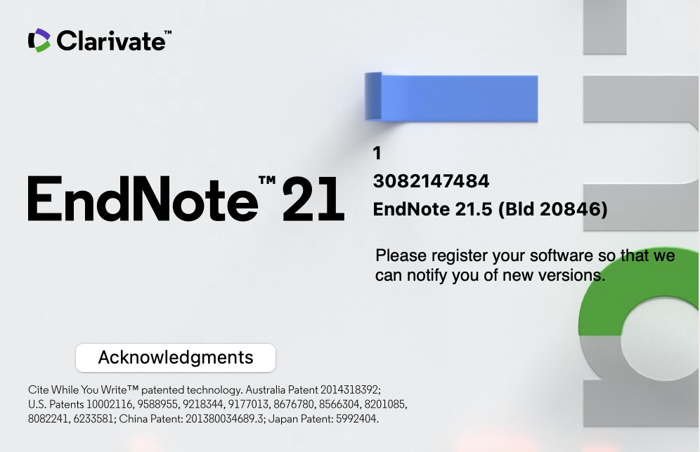 EndNote 21.5